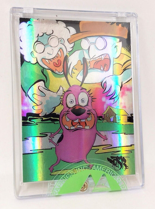 Toon Con 2022 Convention Exclusive, Courage the Cowardly Dog Holochrome trading