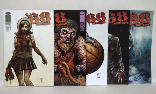 '68 Homefront (2014) Complete Image Zombie Horror Comic Set #1a 1b 2 3 4 VF-NM