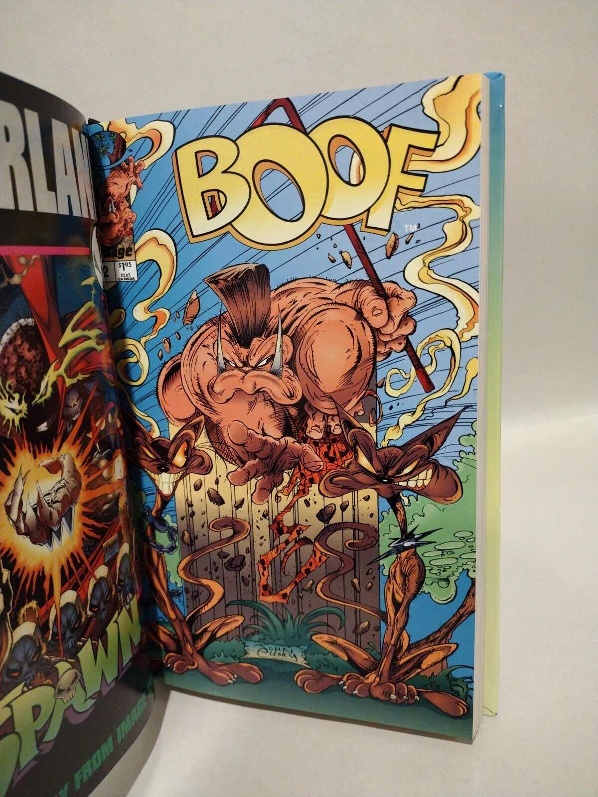 Boof & The Bruise Crew 1994 Complete Collection Custom Bound Image Comic HC ARG