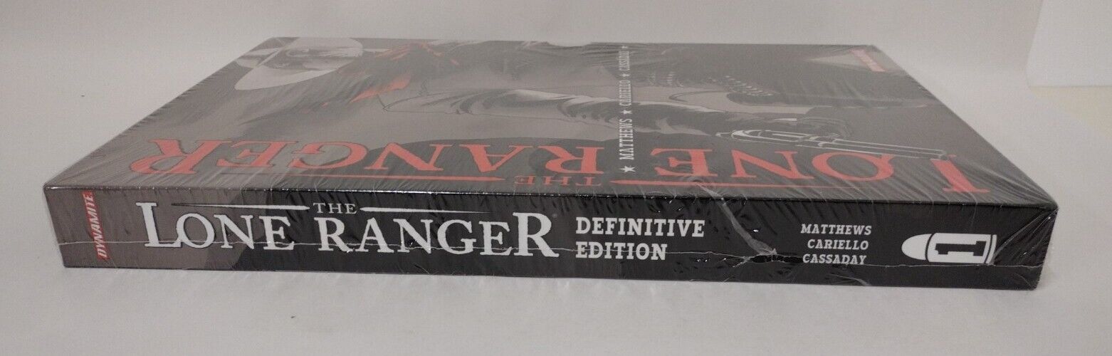 Lone Ranger Definitive Edition Vol 1 Dynamite HC Brett Mathews New Sealed