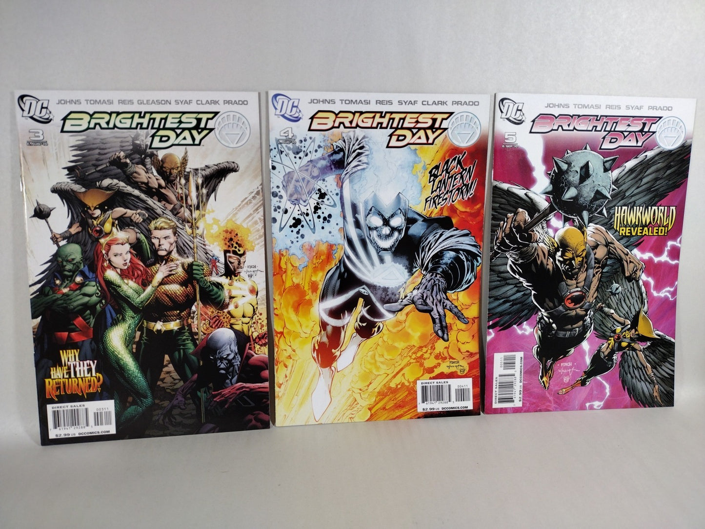 Brightest Day (2010) Complete DC Comic Lot Set #0 1-24 Geoff Johns VF-NM