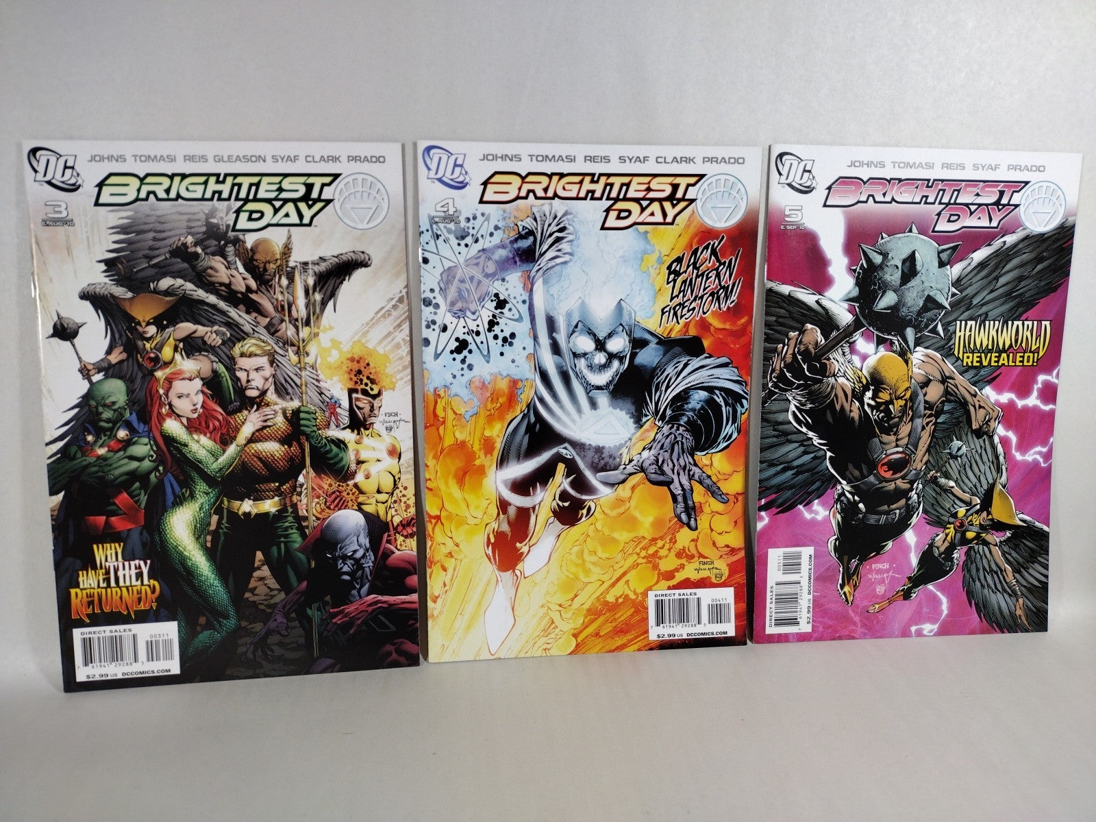 Brightest Day (2010) Complete DC Comic Lot Set #0 1-24 Geoff Johns VF-NM