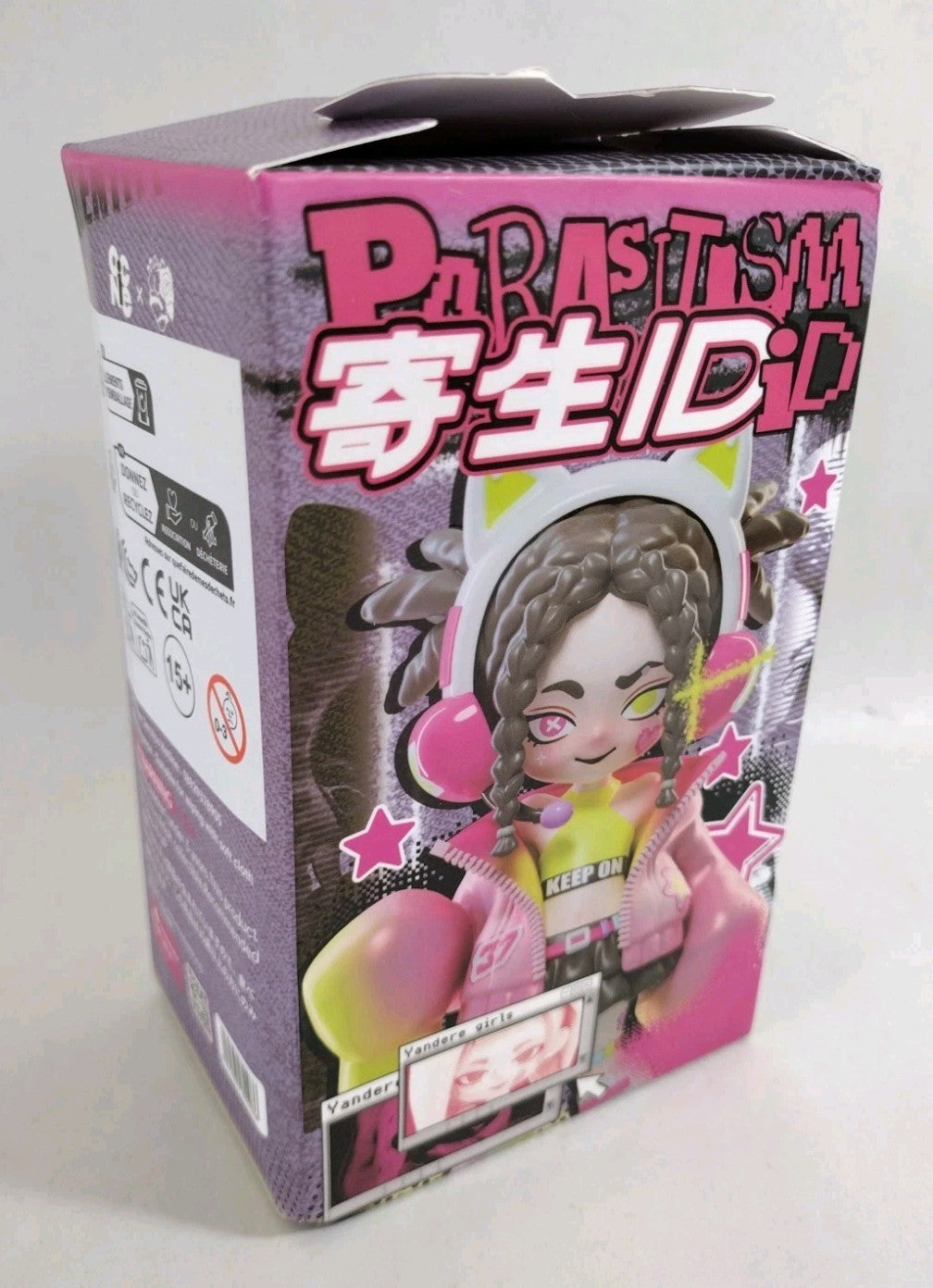 Yandere Girls Parasite ID Series Miniso Zone Street Blind Box Figure Loose