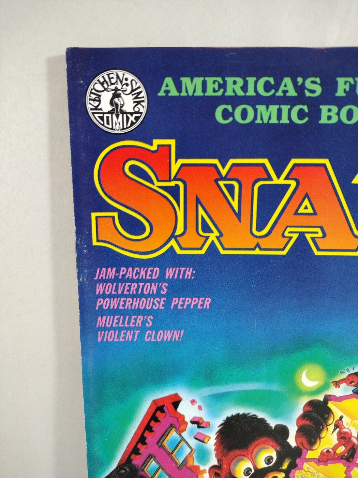 Snarf #11 13 14 (1989) Kitchen Sink Underground Comic Lot VG-FN John Pound Cover