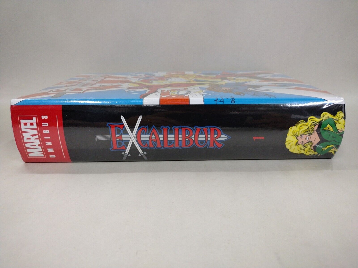 Excalibur Omnibus Vol 1 Marvel Comics Hardcover Alan Davis DM Cover New Sealed