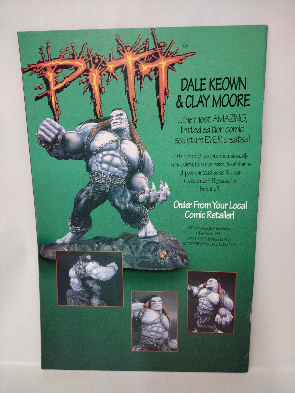 Pitt (1993) Image Comic Dale Keown Newsstand Variant Set #2 3 4 5 Rare HTF