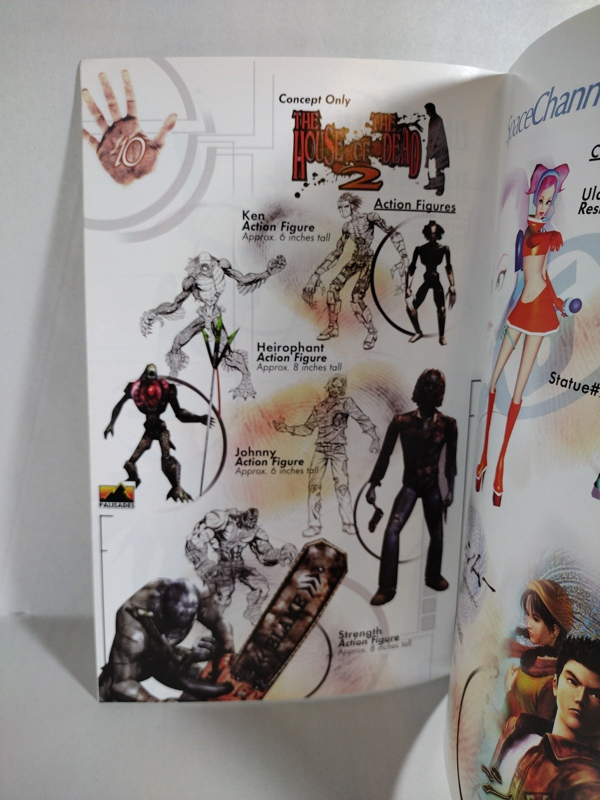 Palisades (2000) Toy Catalog Magazine Resident Evil Final Fantasy Mortal Kombat 