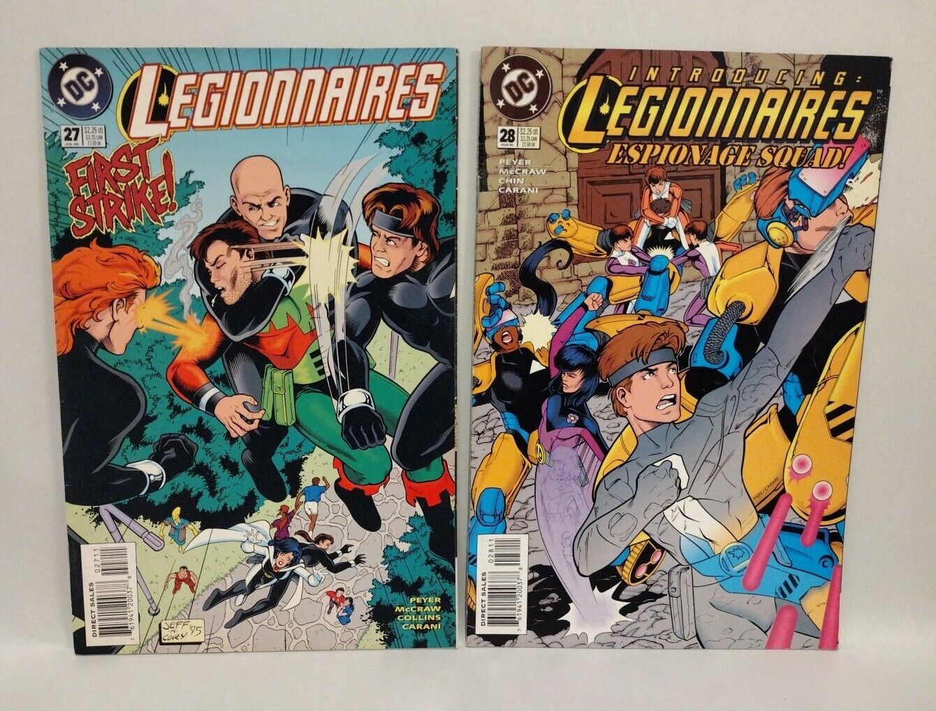 Legionnaires (1995) DC Comic 14 Issue Lot Run #23-36 Jeff Moy Tim Peyer