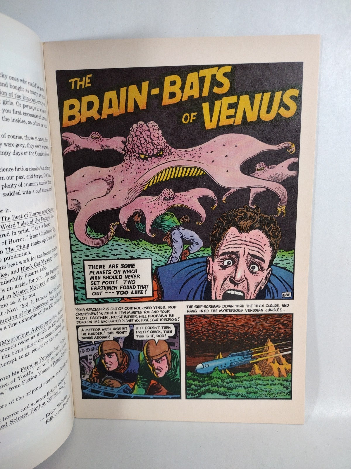 Basil Wolverton Comic Lot Of 4 Gateway To Horror Weird Tales 3-D Zone W Glasses