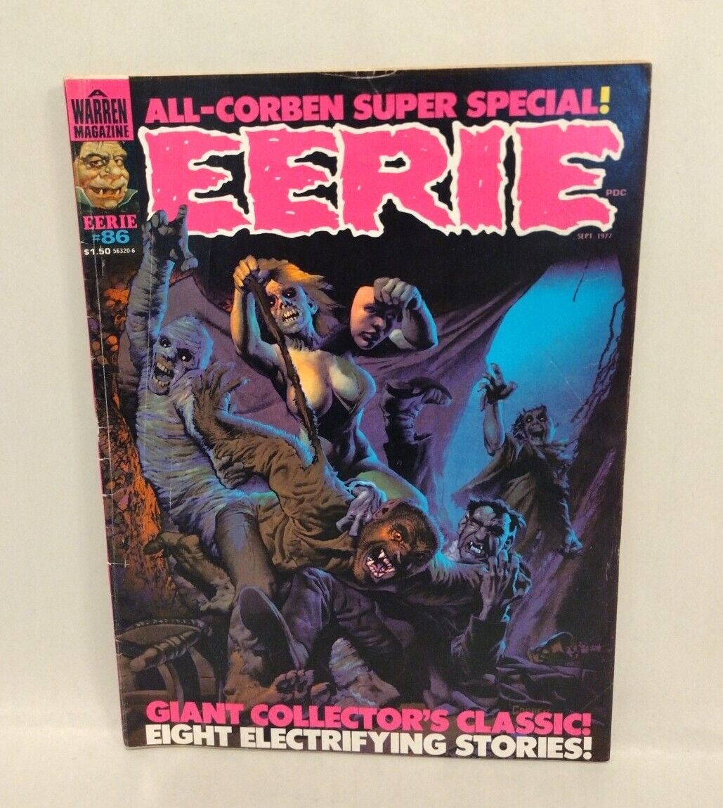 Eerie Magazine #86 (1977) Warren All Richard Corben Comic Issue Doug Moench