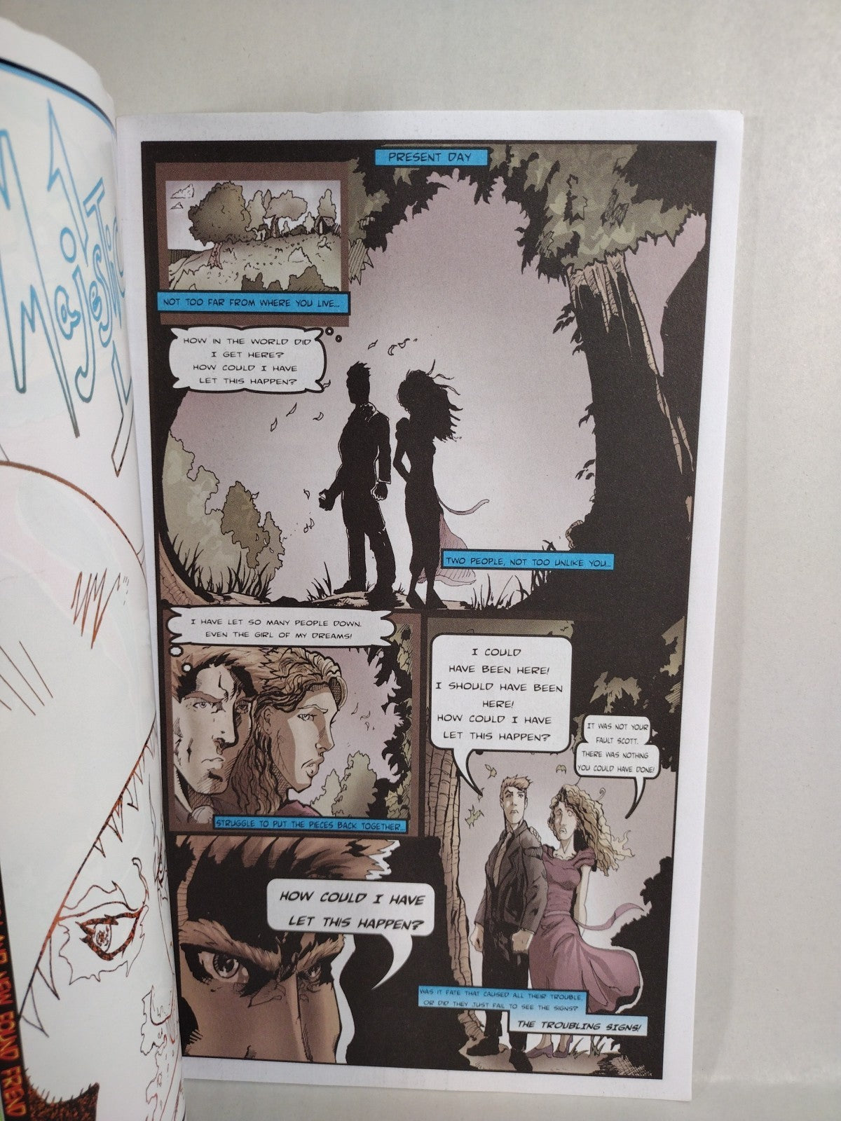 Troubling Signs #1 (2008) Kevin Anderson Graffiti Tagging Awareness Comic