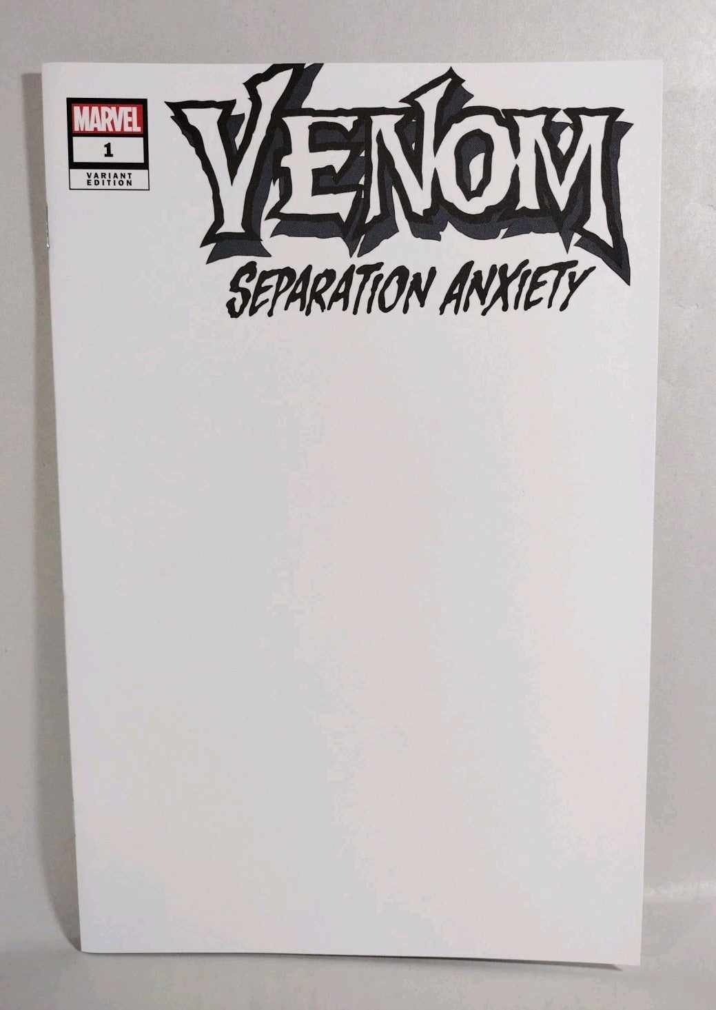Venom Separation Anxiety #1 (2024) Marvel Blank Sketch Cover Variant New NM