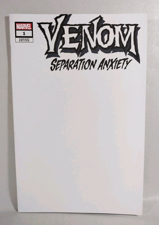 Venom Separation Anxiety #1 (2024) Marvel Blank Sketch Cover Variant New NM