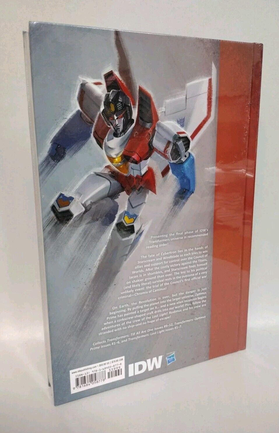 TRANSFORMERS IDW Collection Phase Three Vol 2 Hardcover New Sealed 