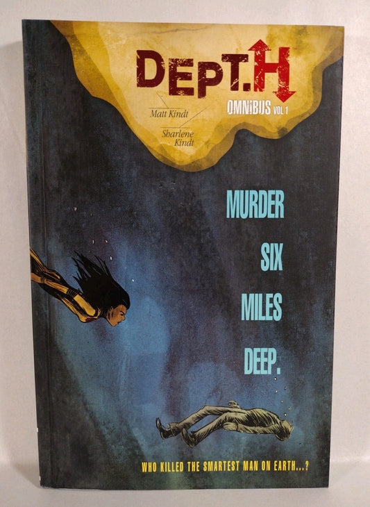 Dept H Omnibus Vol 1 (2019) Dark Horse Comics TPB Sharlene & Matt Kindt New SC