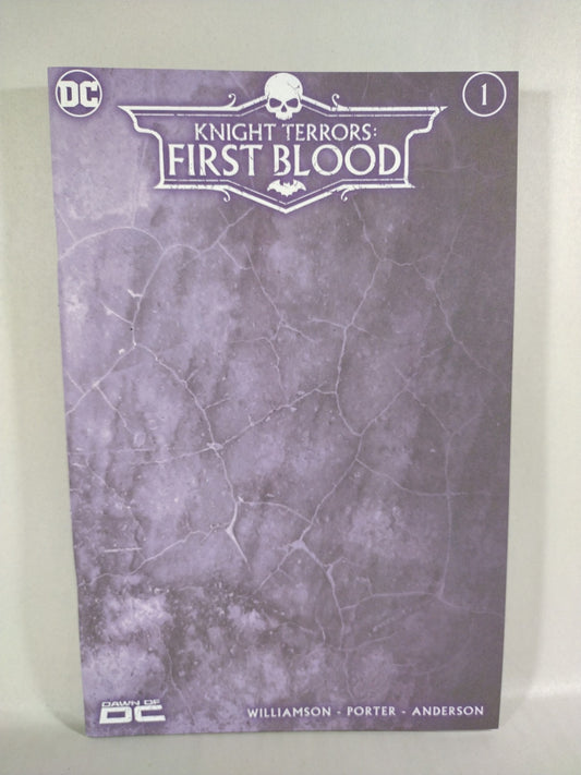 Knight Terrors First Blood #1 (2023) DC Comic Blank Sketch Cover Comic NM