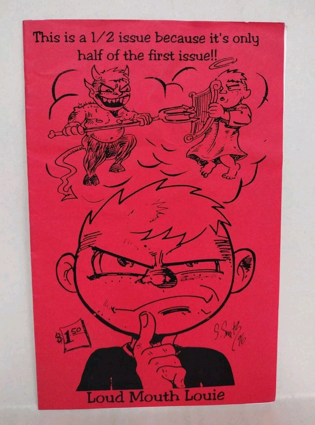 Loud Mouth Louie Ashcan Comic Set #1/2 & #2 (1996) Funky Devil Underground