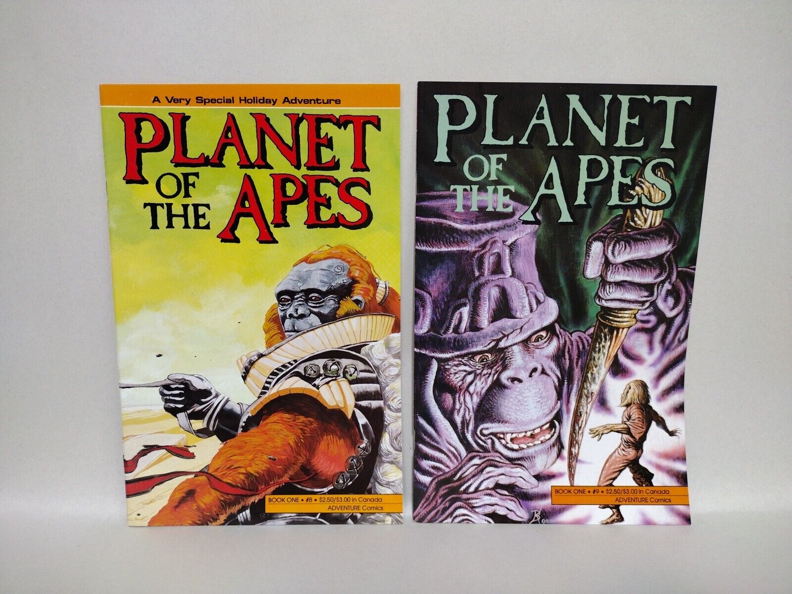 Planet Of The Apes 1990 Malibu Comic Lot Set #1 2 3 4 5 6 7 8 9 Charles Marshall