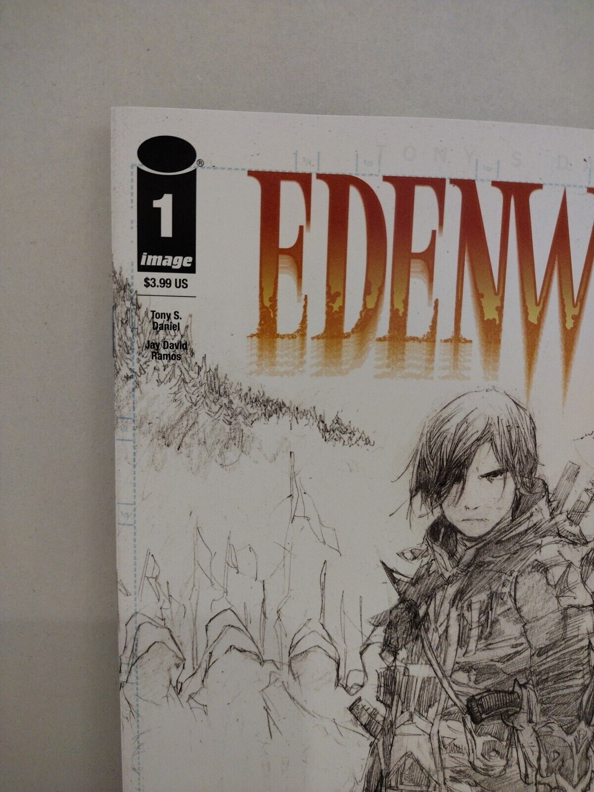 EDENWOOD #1 (2023) Image Comic Tony Daniel 1:10 Ratio Variant Cover E