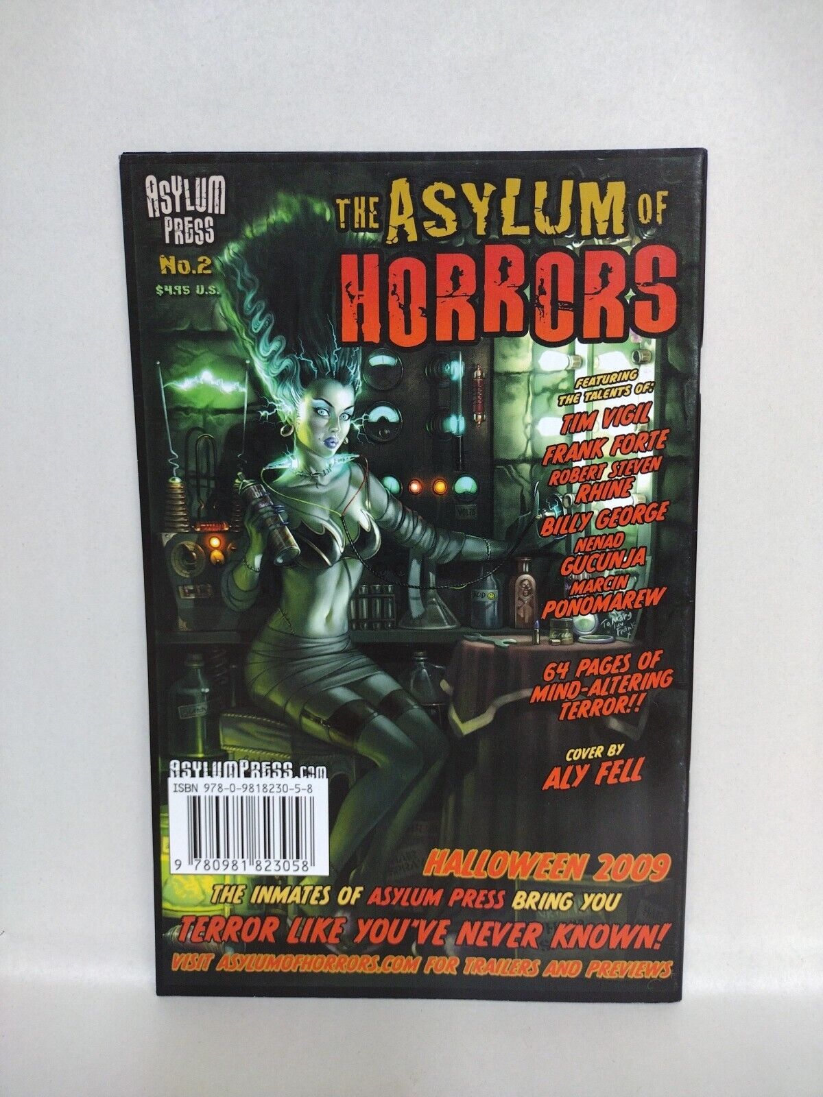 Warlash Dark Noir (2008) Complete Asylum Press Series 1 2 3 + 0 #1 (1995) Forte