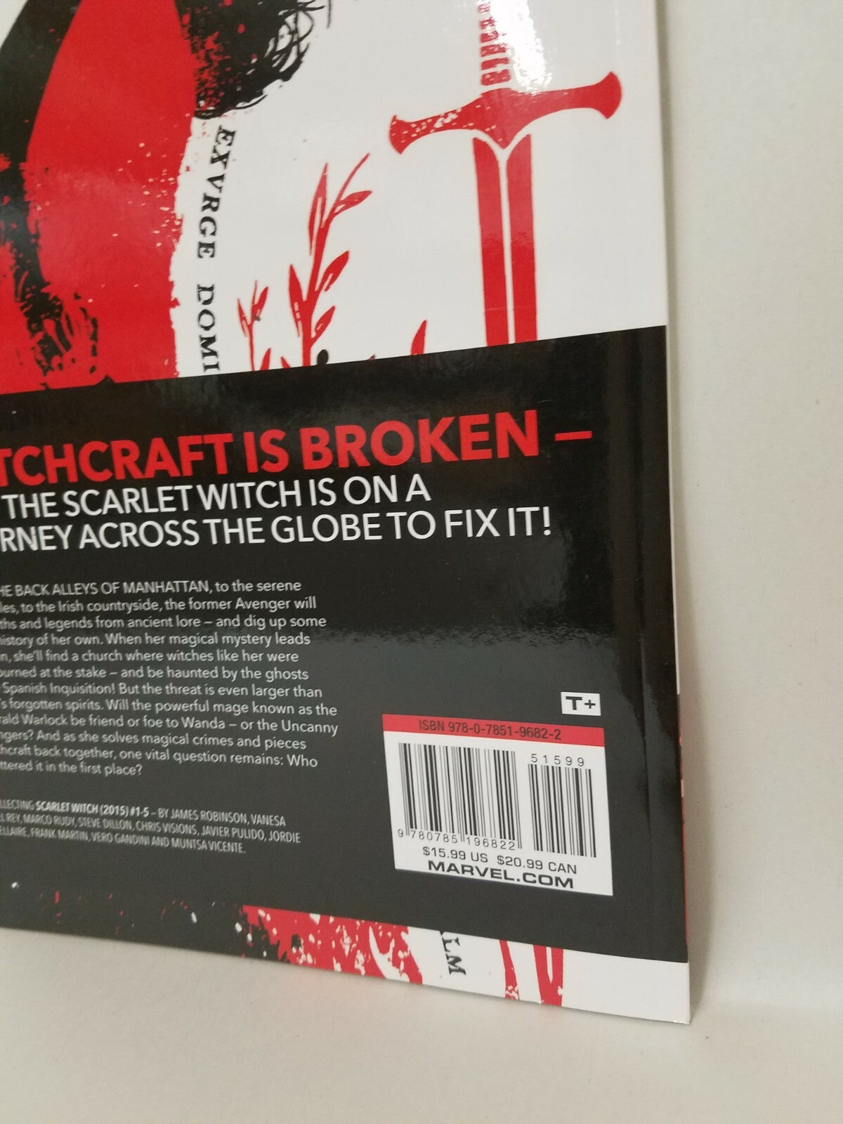 Scarlet Witch Vol 1 Witches' Road (2016) Marvel TPB Wanda Vision David Aja New