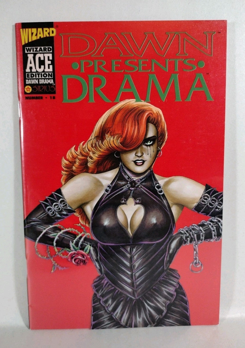 Dawn Presents Drama (1994) Sirius Comic Wizard Ace Edition #18 Acetate Cover VF
