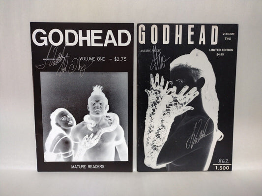 Godhead (1992) Anubis Comic Lot Set #1 & Limited ED SIGNED #'d 2 Bergerud Atta