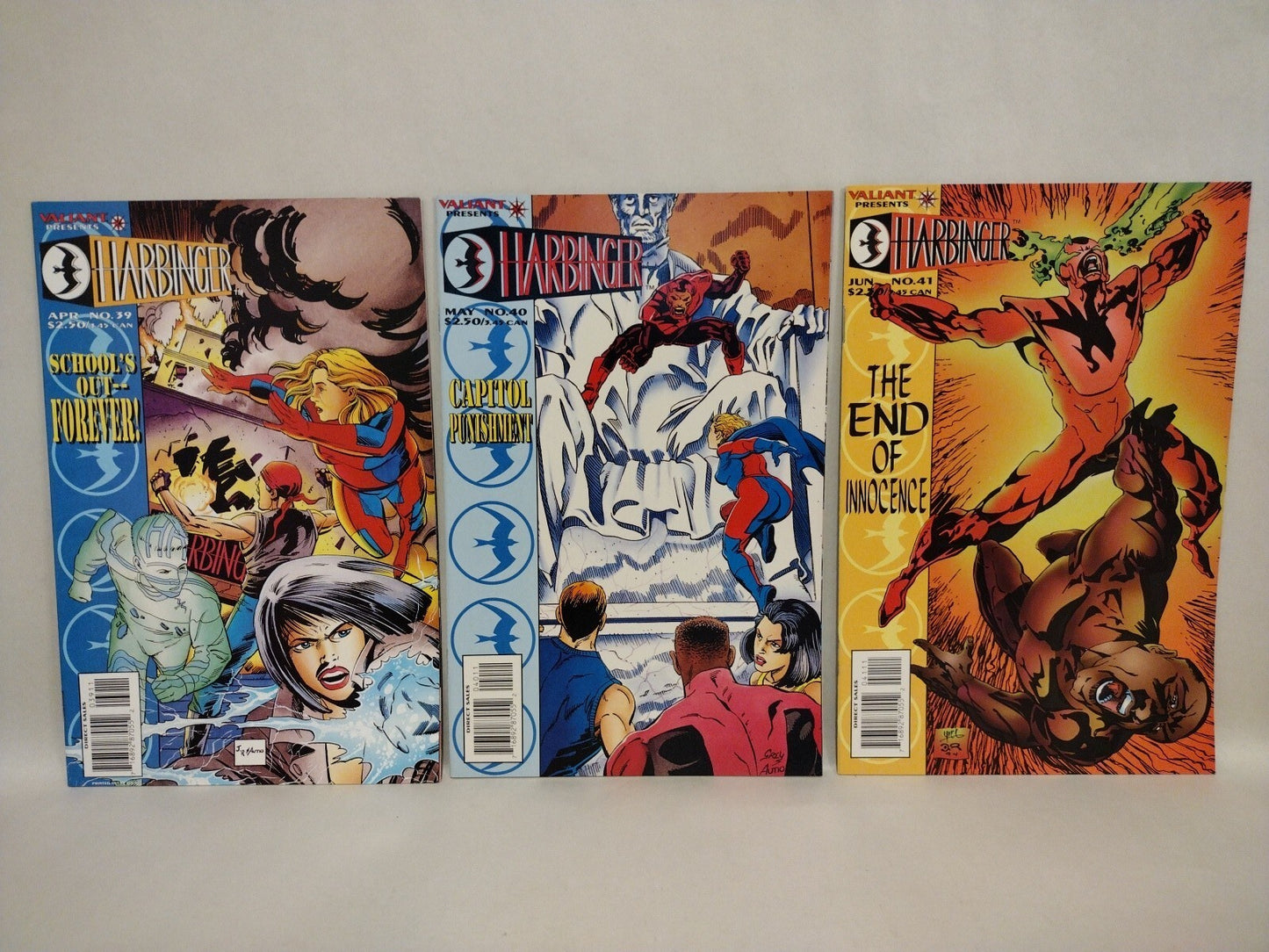 Harbinger (1992) Valiant Complete Comic Set #0 #1-41 Files #1-2 VF-NM