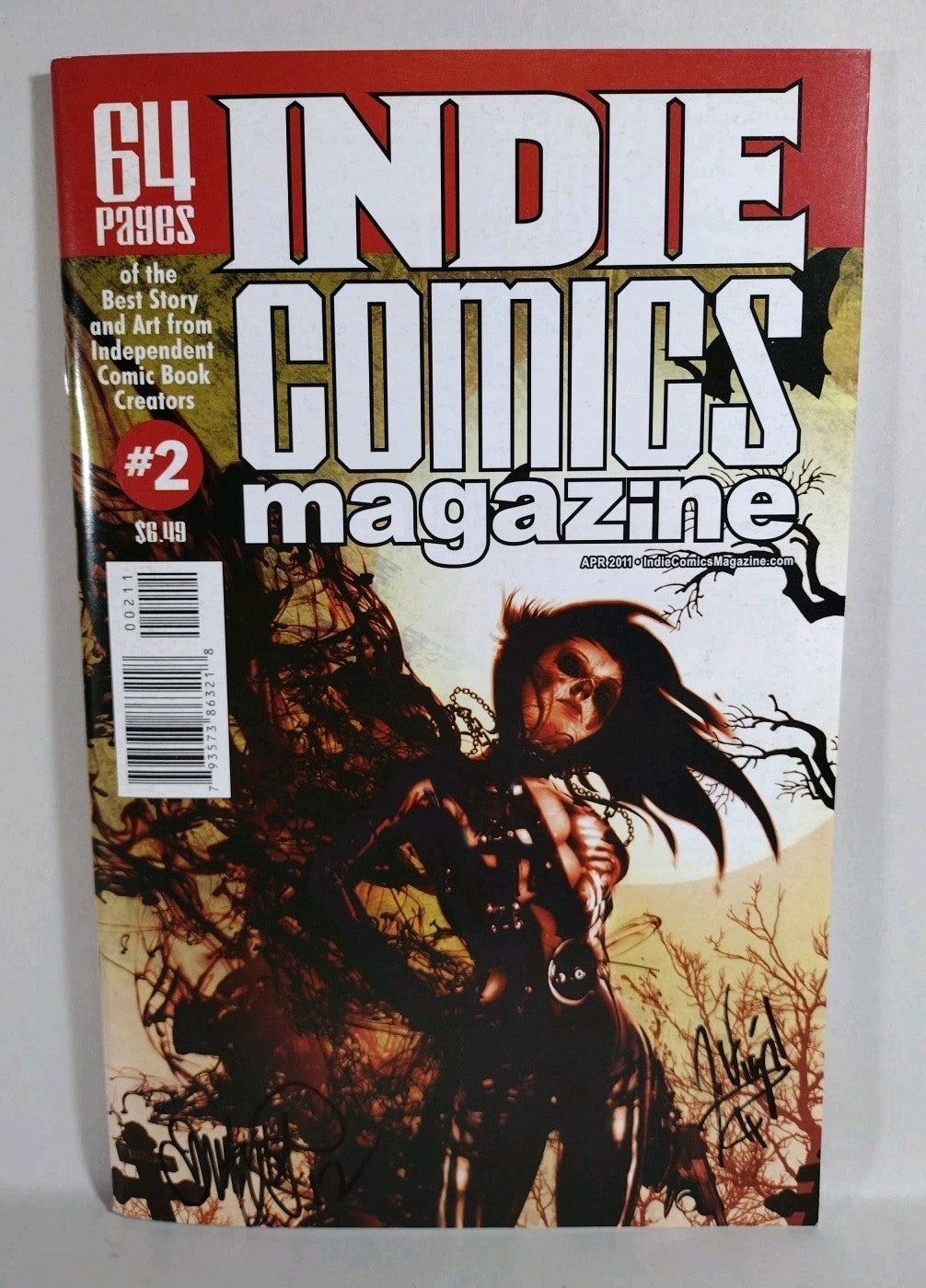 Indie Comics Magazine (2011) Aazurn Lot #1 2 3 4 5 6 Signed Tim Joe Vigil 