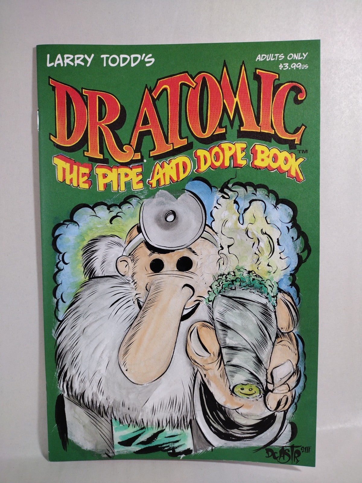 Dr Atomic 1 (2023) Larry Todd Image Comic Sketch Cover W Original Dave Castr Art