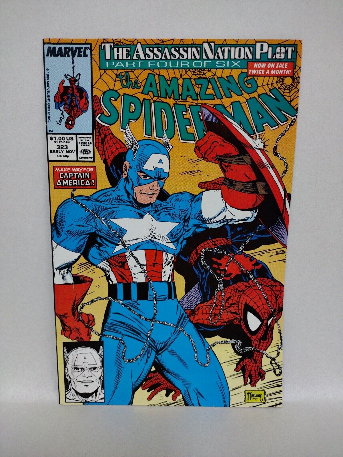 Amazing Spider-Man 1989 Assassination Plot Complete Marvel Comic Series 320-325