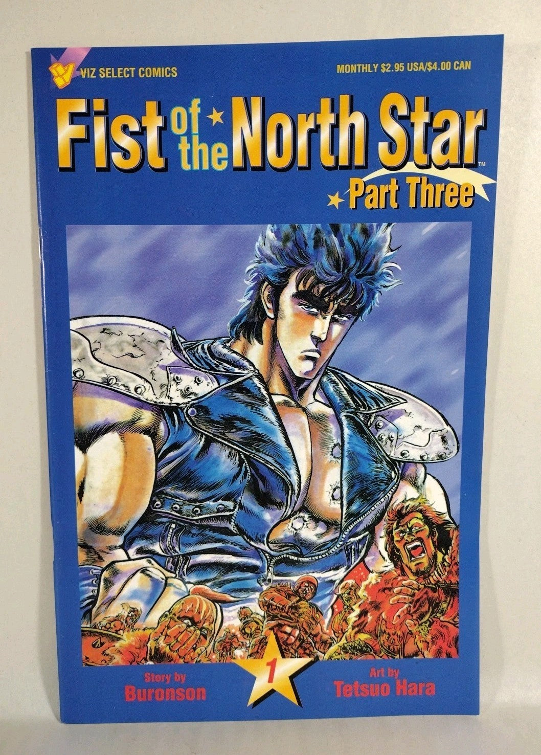 Fist Of The North Star (1995) Part 3 Viz Comic Lot #1 2 3 4 5 VF-NM