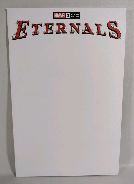 Eternals #1 (2021) Marvel Blank Sketch Variant Cover New NM