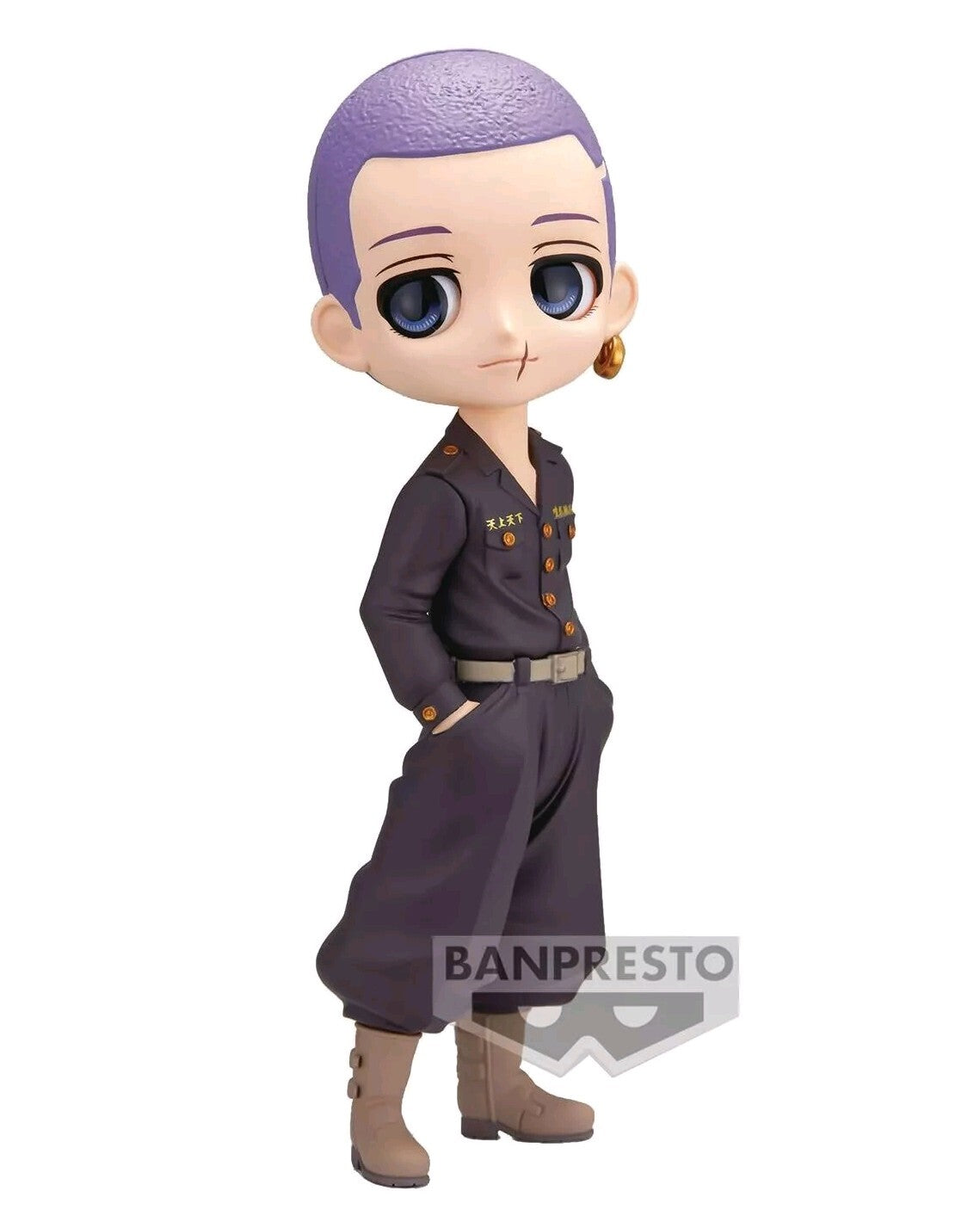 Tokyo Revengers Hakkai Shiba Figure B Purple Q Posket Banpresto New Sealed NIB