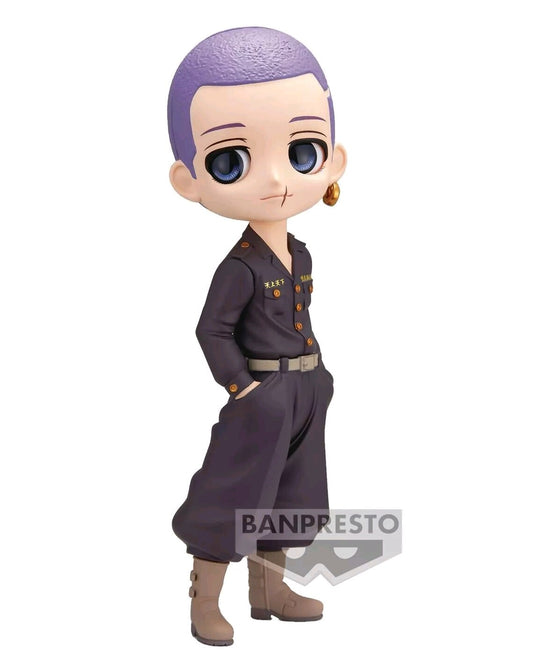 Tokyo Revengers Hakkai Shiba Figure B Purple Q Posket Banpresto New Sealed NIB