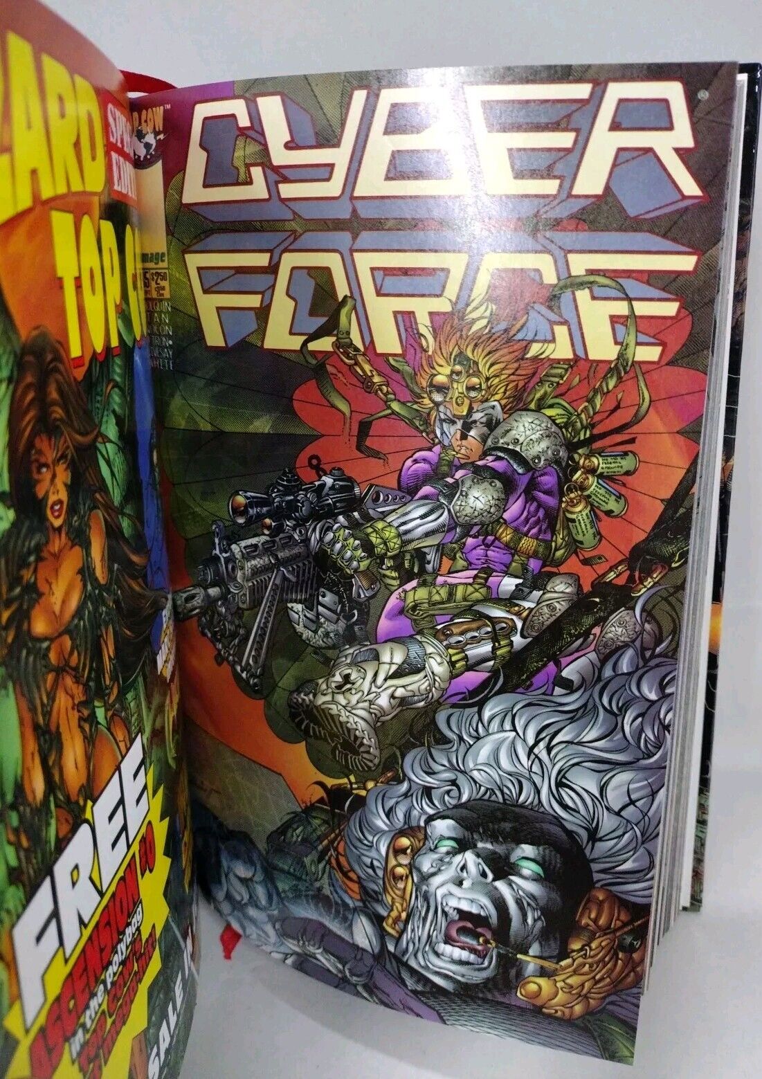 Cyberforce Omnibus (1992-97) Complete Custom Bound Image Comic HC 2 Book Set ARG