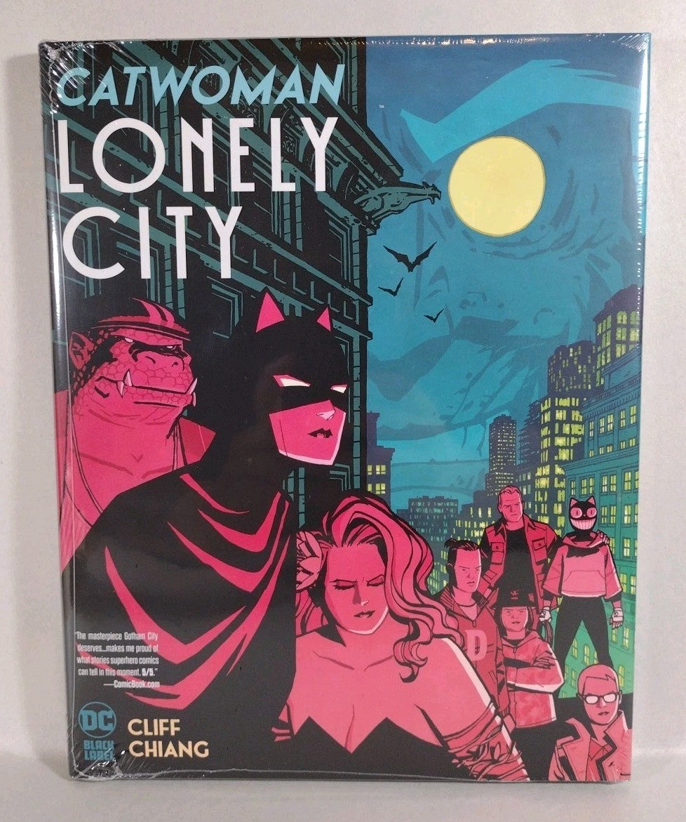 Catwoman Lonely City (2022) DC Hardcover Cliff Chiang DM Variant New Sealed