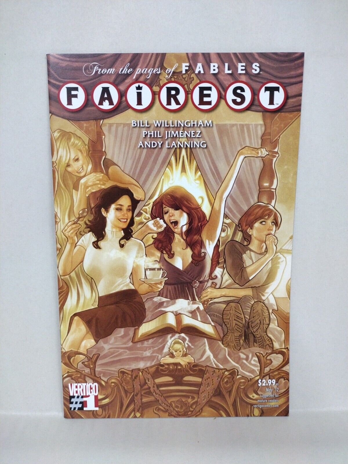 Fables Fairest 2012 Vertigo Comic Lot Set #1 2 3 4 5 6 7 Willingham Jimenez F-VF