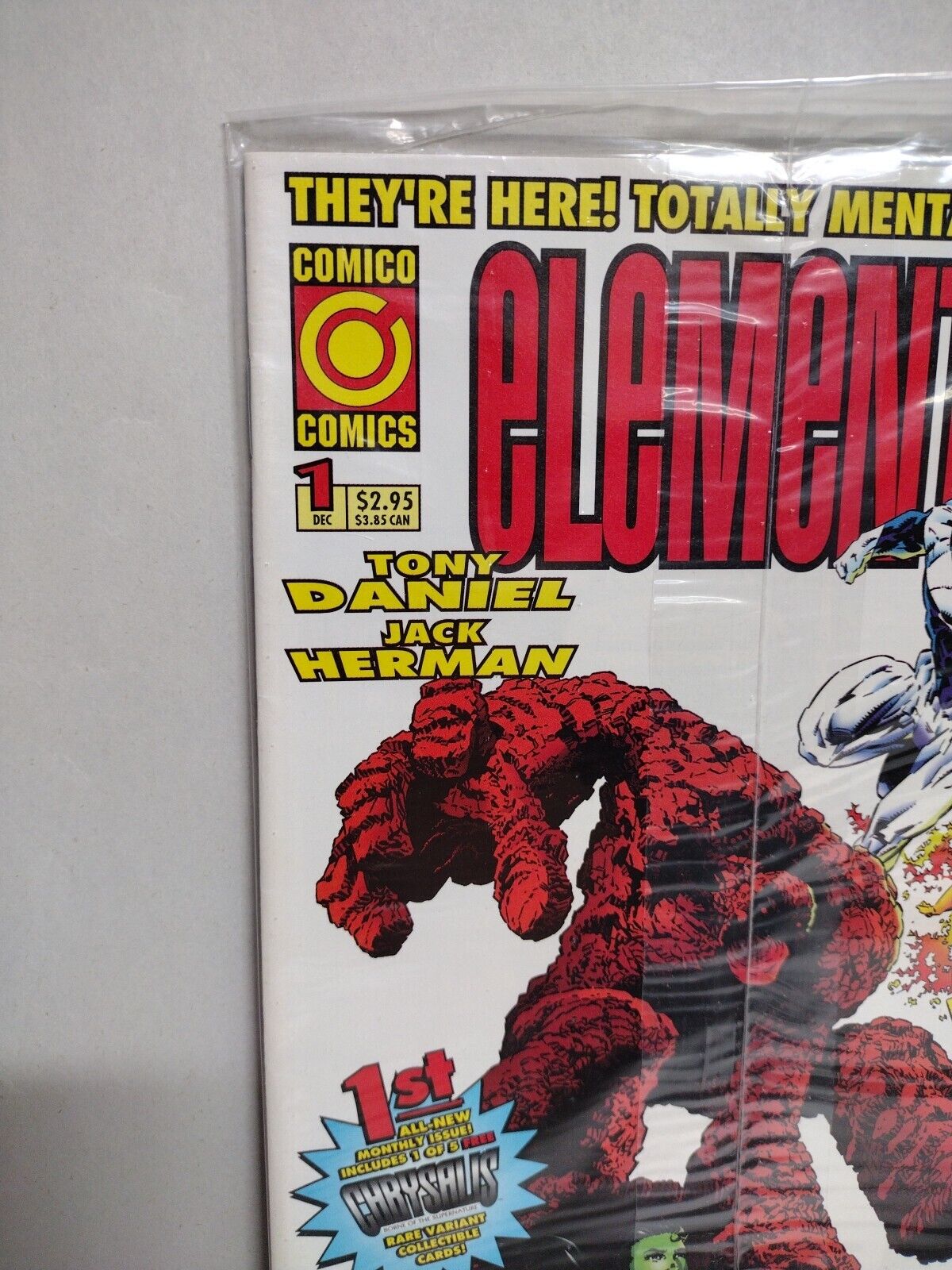 Elementals #1 2 (1996) Comico Birth Of A Supernation Tony Daniel Comic Set VF-NM