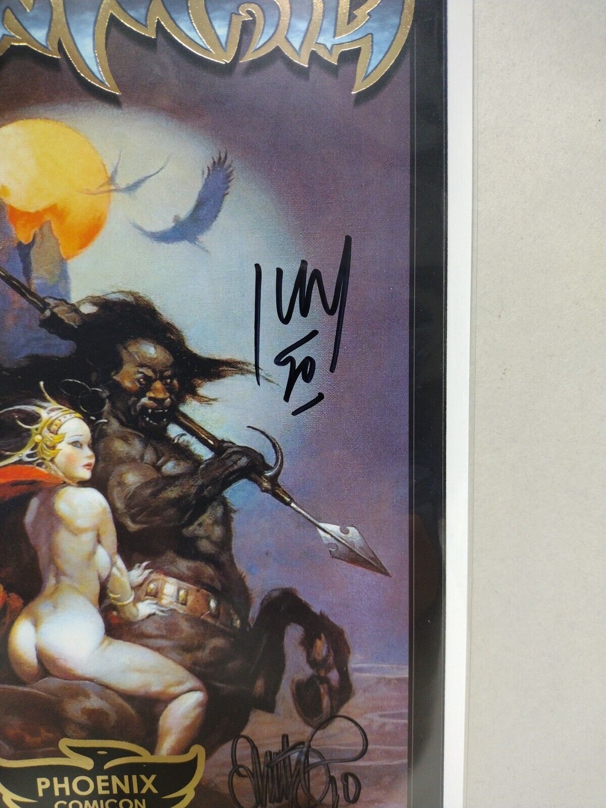 Frank Frazetta Moon Maid #1 Image Comic One Shot Phoenix Exclusive Signed #'d