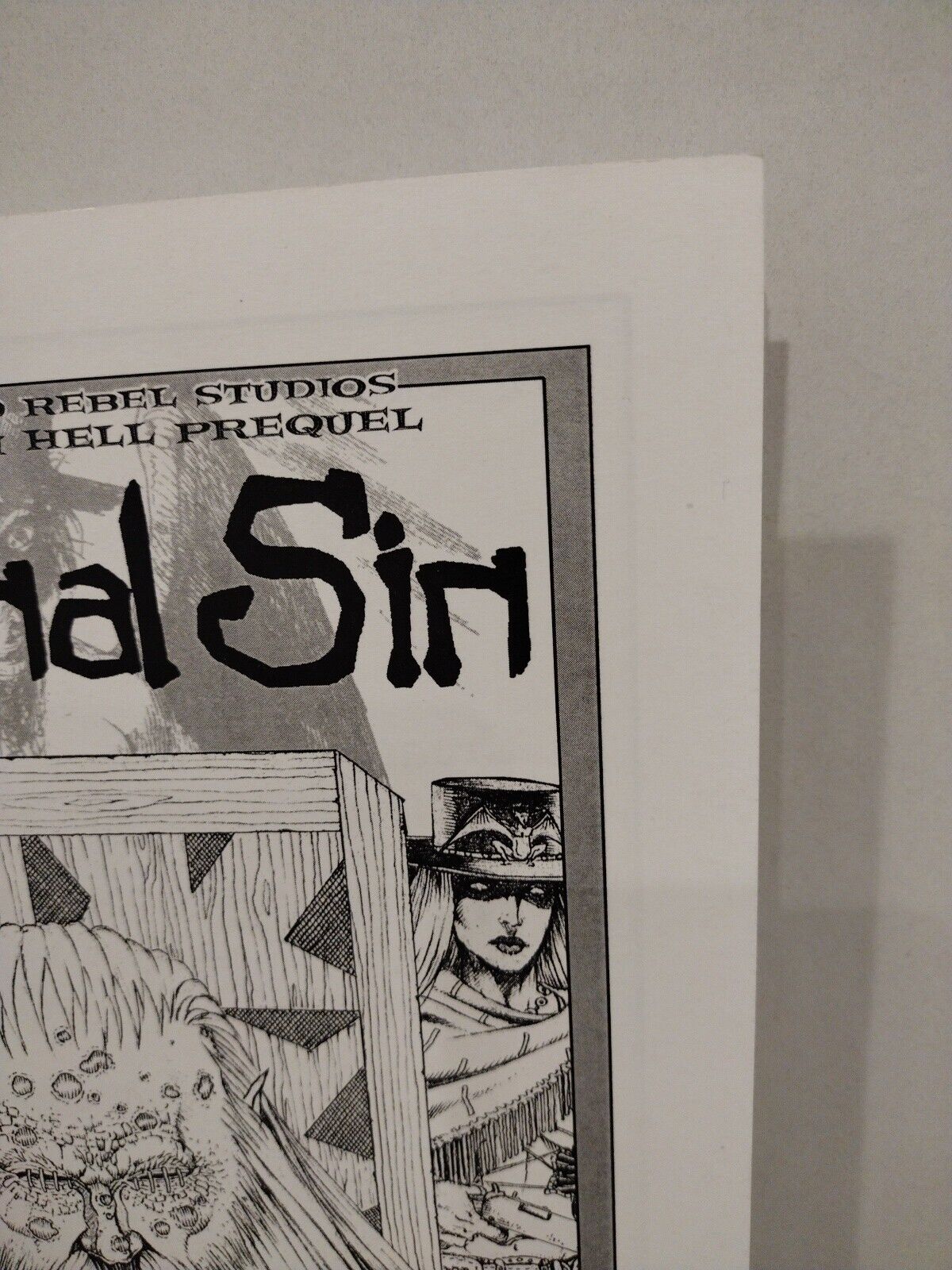 Original Sin #1 (2001) Broken Halos Comic Magazine 1st Print Signed Joe Vigil