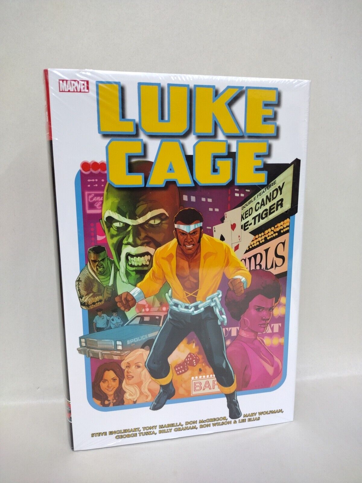 Luke Cage Omnibus Vol 1 Marvel Hardcover Hero For Hire Power Man New Sealed