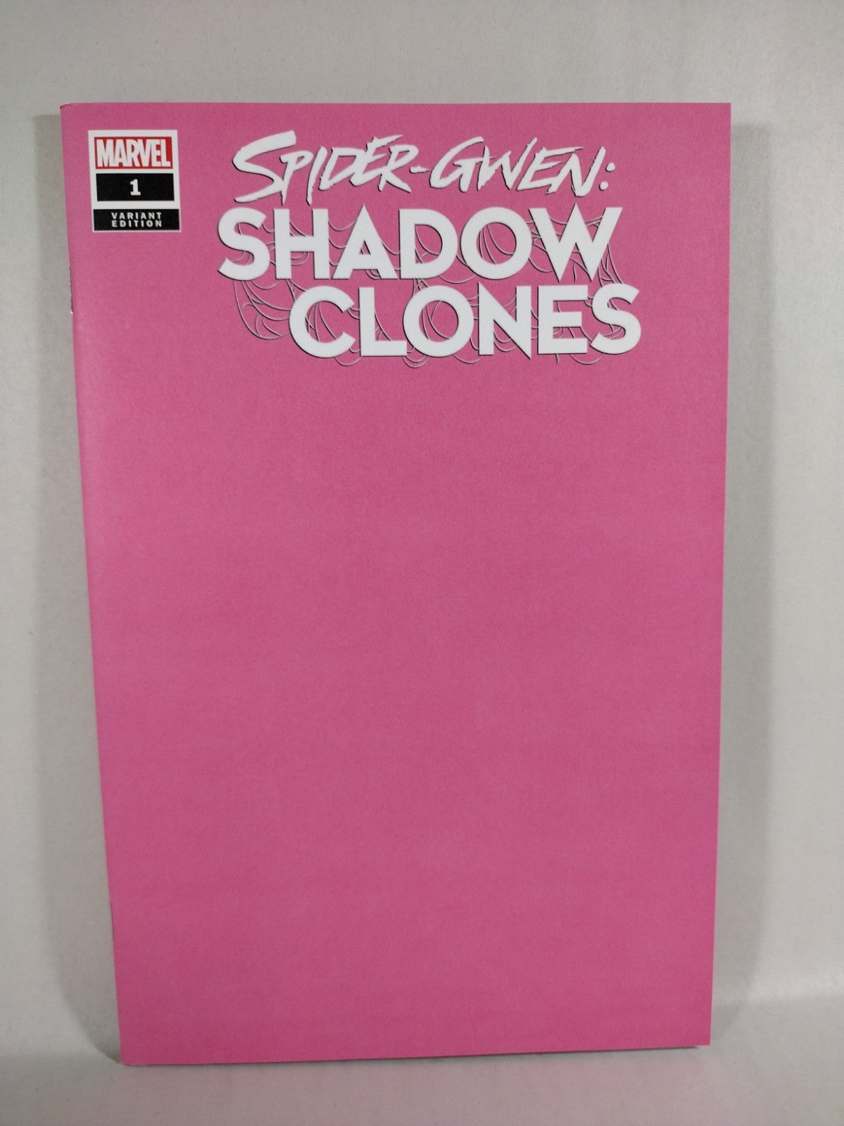 SPIDER-GWEN Shadow Clones #1 (2023) Marvel Blank Cover Variant Comic New NM