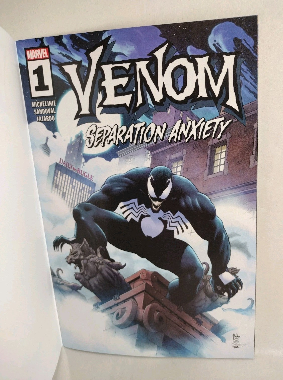 Venom Separation Anxiety #1 (2024) Marvel Blank Sketch Cover Variant New NM