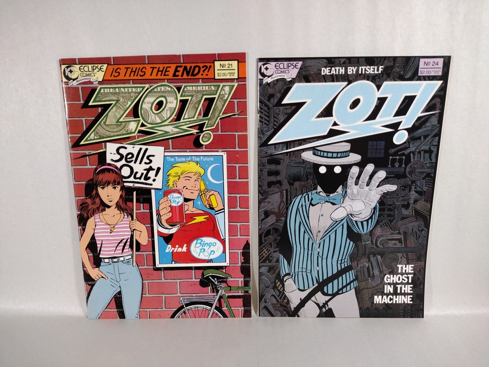 Zot! (1984) 26 Issue Eclipse Comic Lot Set 4 5 8 9 11-21 24-29 31 34-36 McCloud