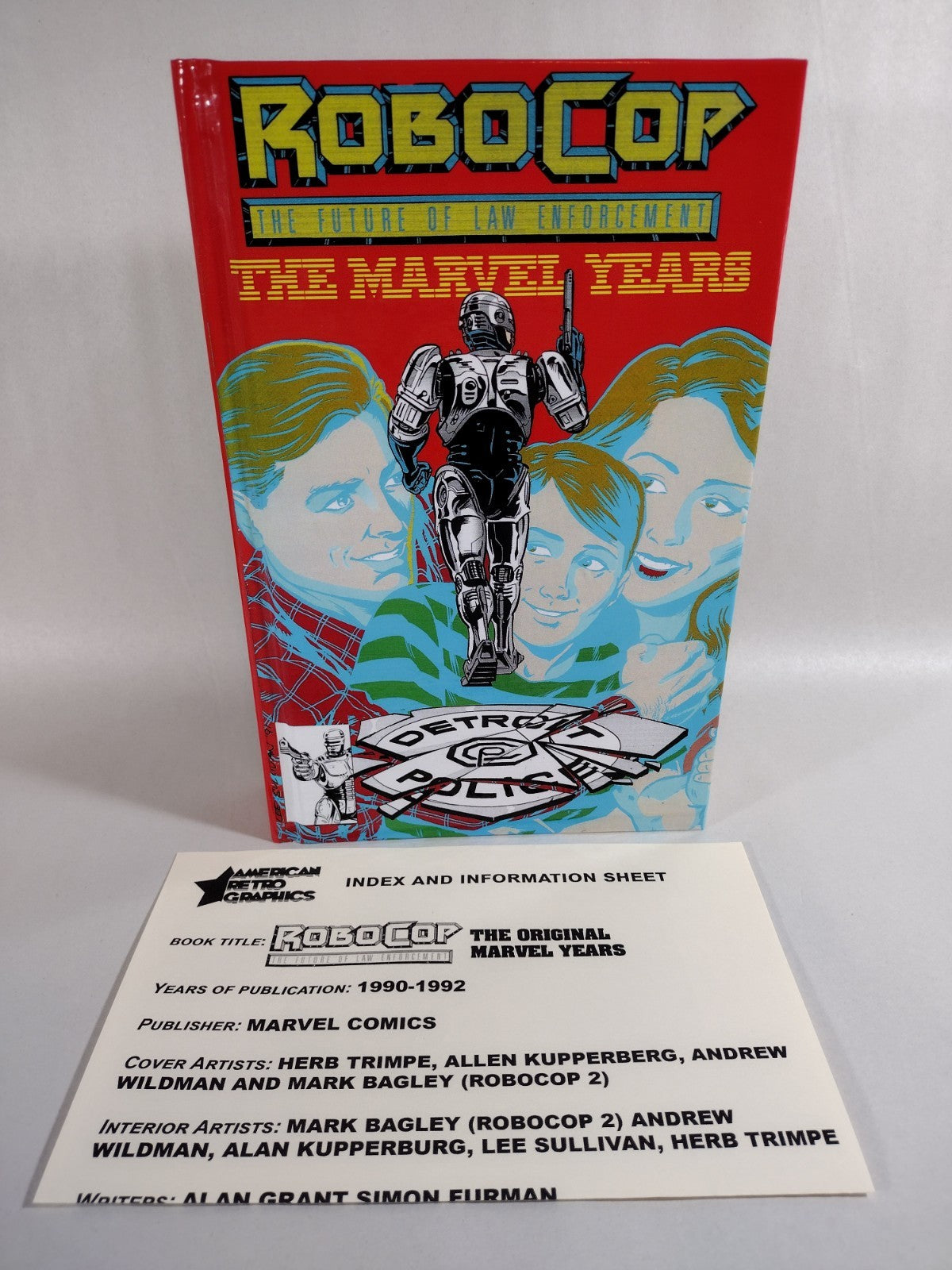 Robocop (1990) Marvel Years Omnibus ARG Custom Bound Comic Collection HC