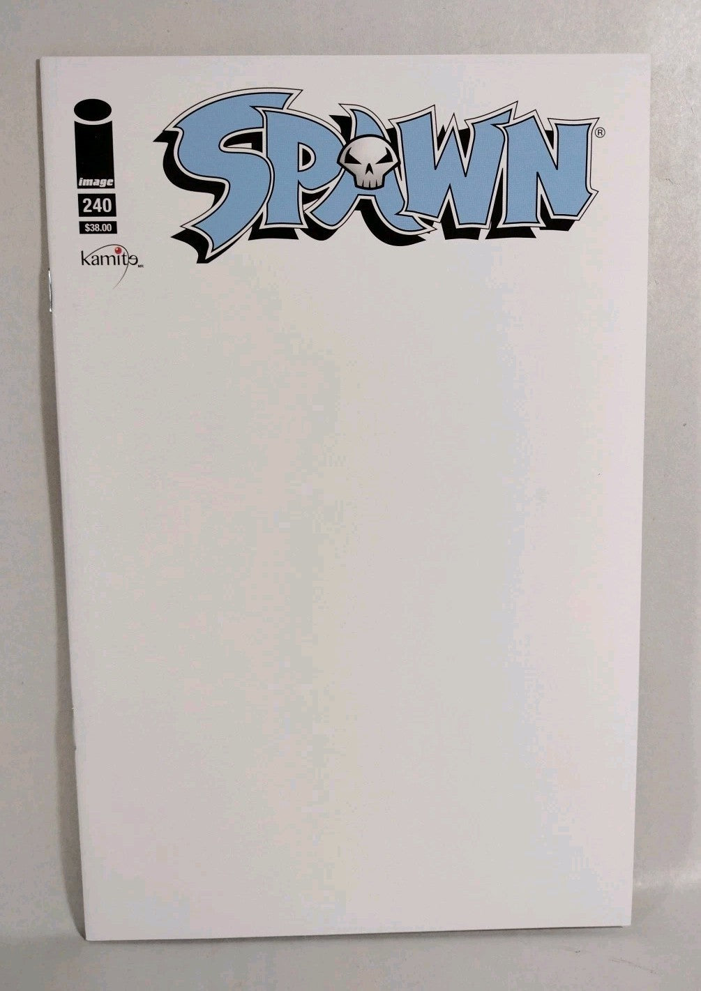 Spawn #240 (2018) Image Comic Kamita Mexico Blank Sketch Variant NM