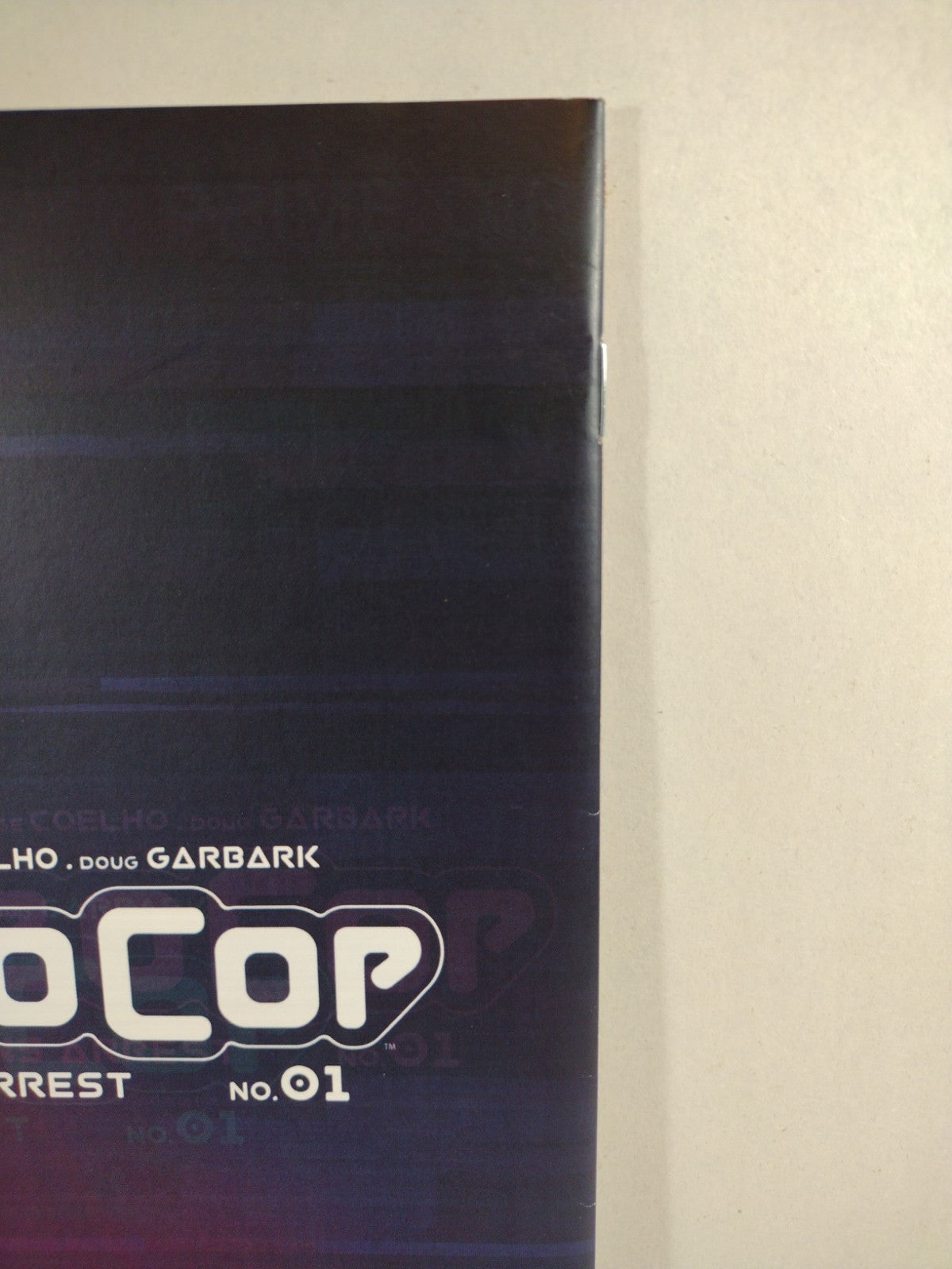 Robocop Citizens Arrest 1 (2018) Boom Studios Comic 1:15 Jim Towe Virgin Variant