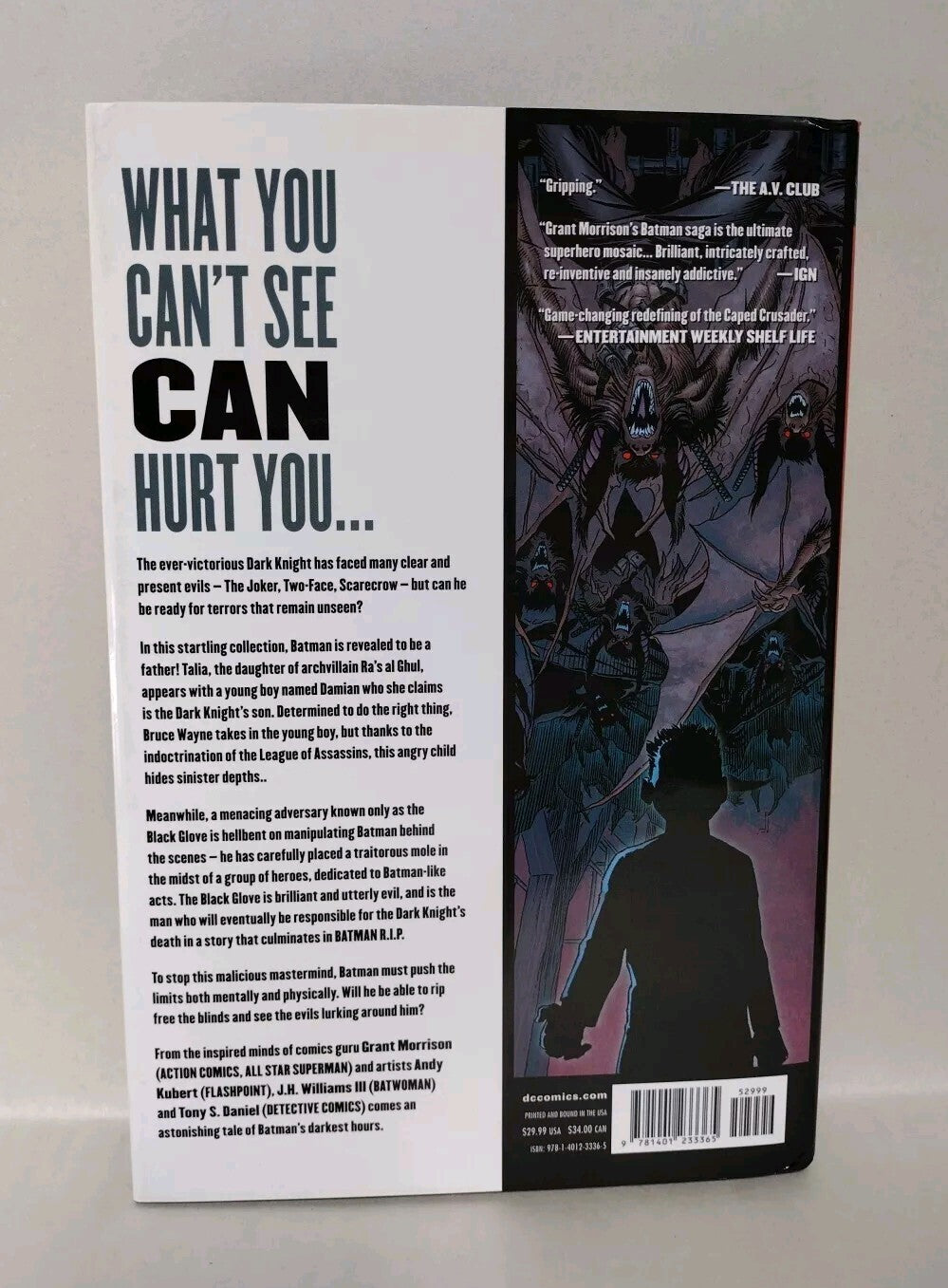 Batman The Black Glove (2012) DC Comic Deluxe Edition Hardcover 1st Print HC