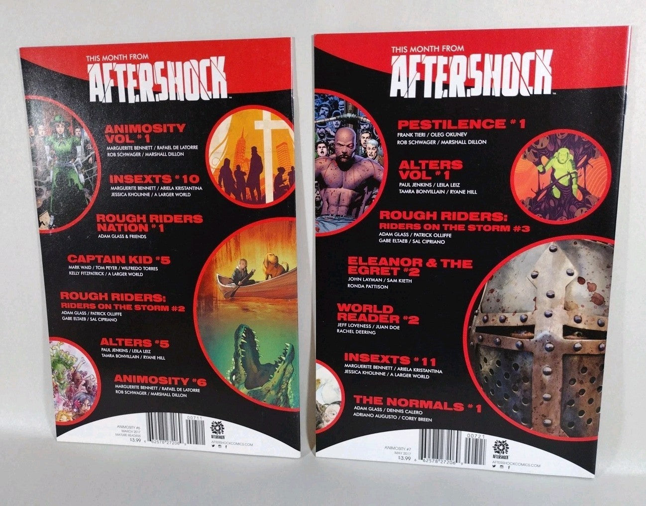 Animosity (2016) Aftershock Comic Lot #2-10 Rise #1-3 Evolution